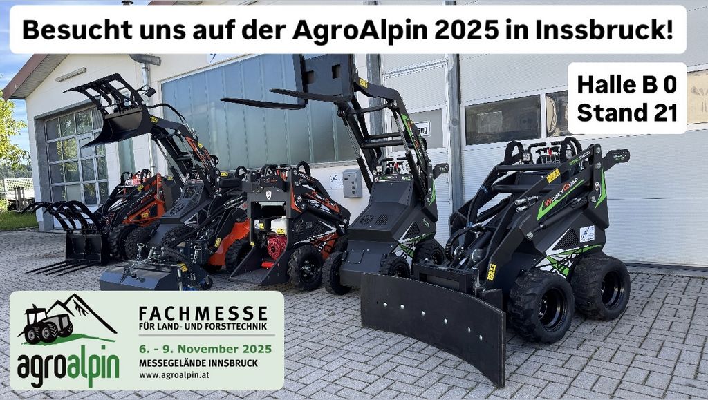 Cast WorkyQuad SSQ Eco Elektro Minilader Kompaktlader 2