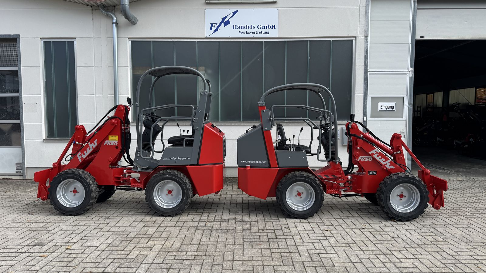 Fuchs Fuchs F 850 Hoflader Hofschlepper 2