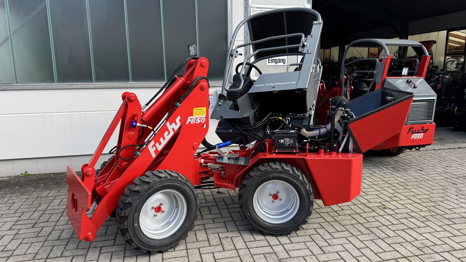 Fuchs Fuchs F 850 Hoflader Hofschlepper 3