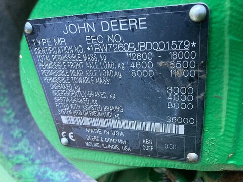 John Deere 7260R