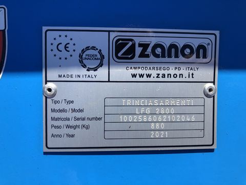 Zanon LFG 2800
