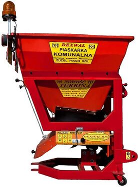 PK550 Streuer Salzstreuer Vibration 550kg Winter 3