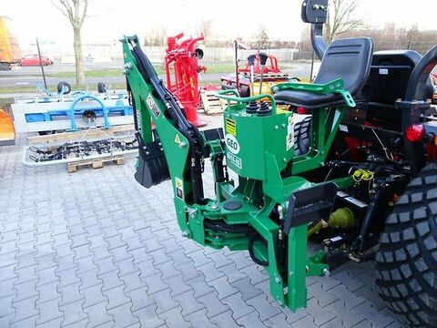 Geo BH5R-HS Bagger Heckbagger Anbaubagger Miniba 3