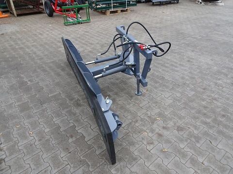 Gummischieber 150cm hydraulisch Euro Futterschie 3
