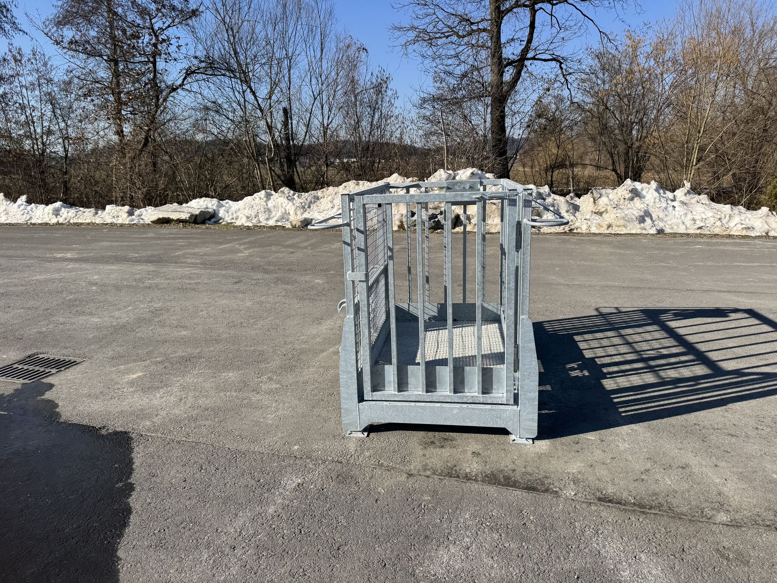 Fliegl Arbeitskorb verzinkt 2