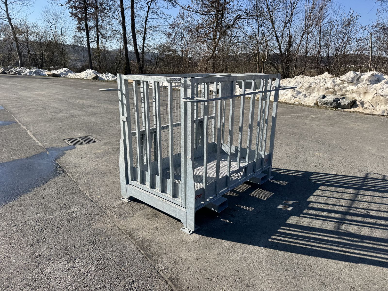 Fliegl Arbeitskorb verzinkt 3