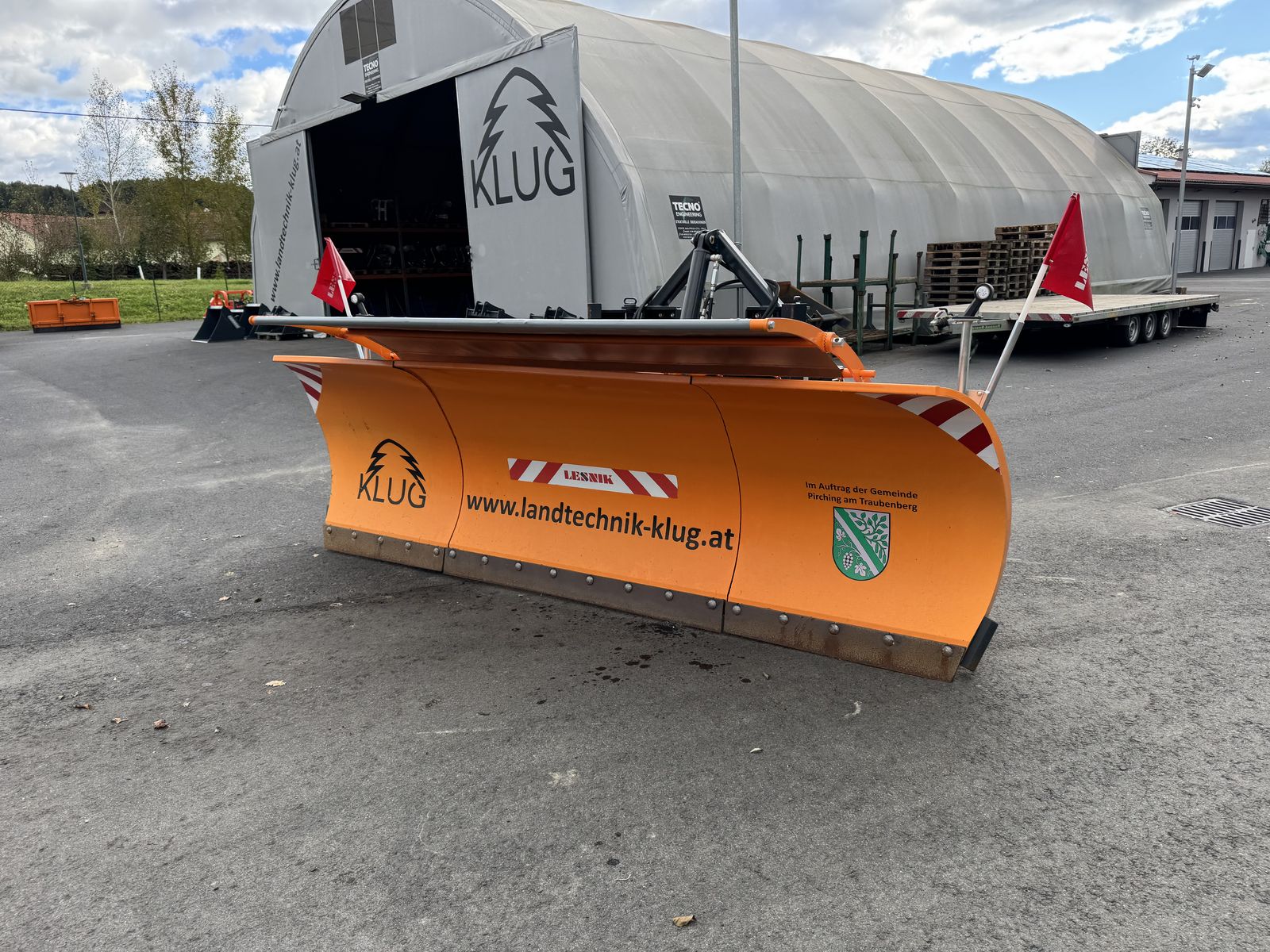 Lesnik SPE 33 Profischneepflug 2