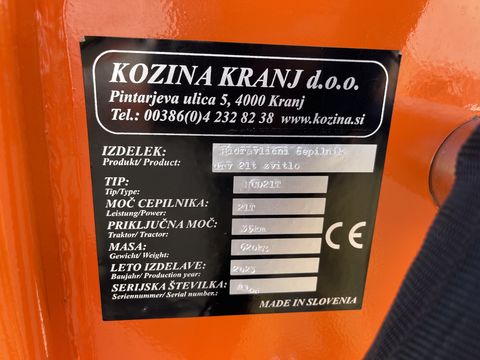 Kozina HCD 21T Vertikalholzspalter mit Seilwinde