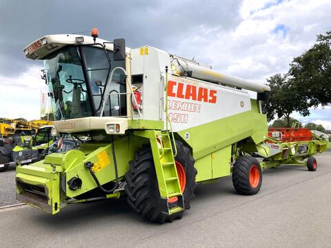 CLAAS LEXION 450 mit SW C 660 AC, Raps, SW-Wagen