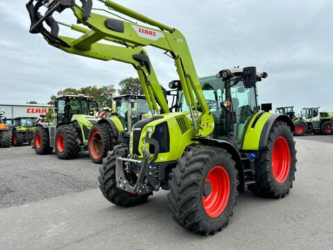 CLAAS ARION 470 CIS+ PANORAMIC, Frontlader FL 120, FKH