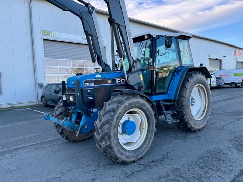 Ford 7840 POWERSTAR SL, ALÖ QUICKE Q56 (2013), GPS CO