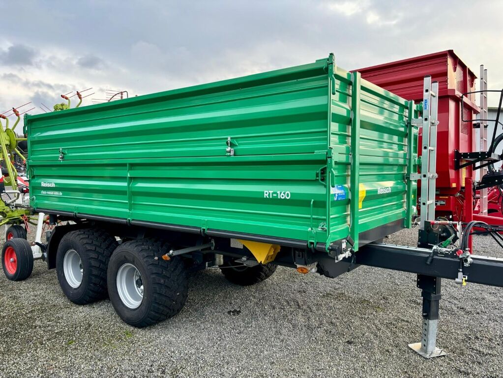 Reisch RT-160, 3-Seiten-Kipper, hydr. Heckschütte ! 3