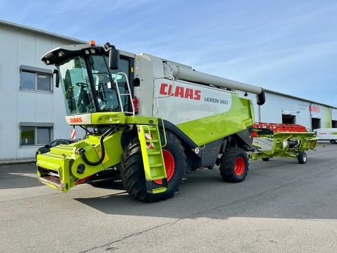 CLAAS LEXION 560, SW VARIO 660 AC, SW- Wagen