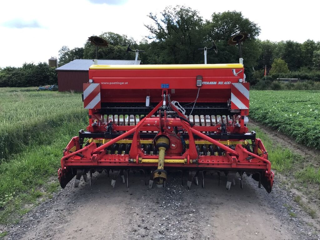 Pöttinger VITASEM 302 ADD mit LION 301, 24 Reihen/ 1.000 L 2