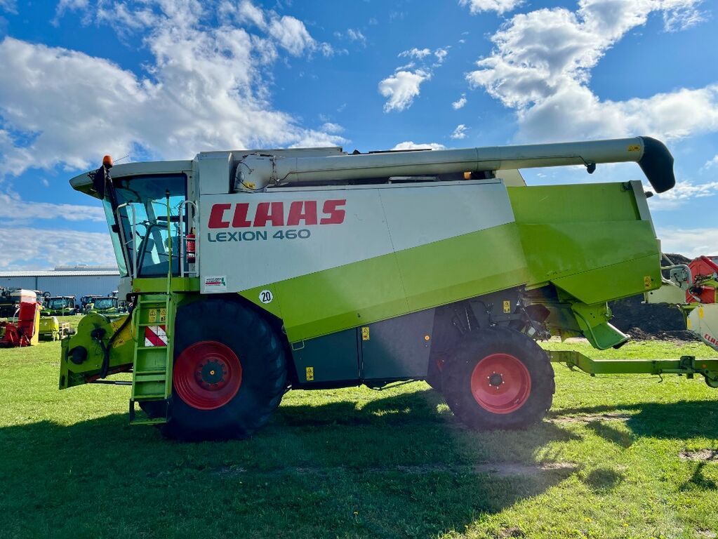 Claas LEXION 460 mit SW VARIO V 750 AC, SW-Wagen, Quan 2