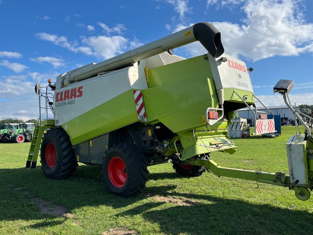 Claas LEXION 460 mit SW VARIO V 750 AC, SW-Wagen, Quan 3