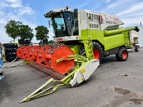 CLAAS MEGA 360 Allrad, SW C 600 AC, SW-Wagen, nur 2.09