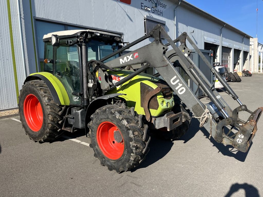 Claas AXOS 320 CX, Frontlader MX U10  3