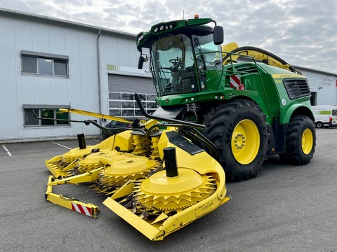 John Deere 9500 i, KEMPER 460 Plus, Pick Up KEMPER 639 Prem