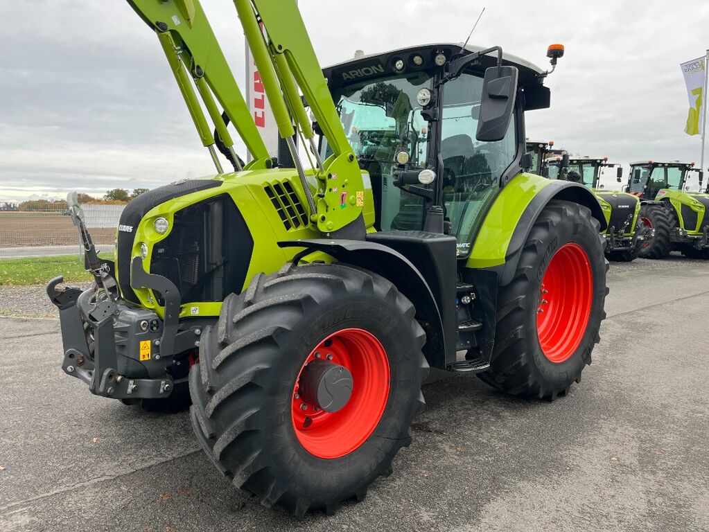 Claas ARION 660 CMATIC CEBIS, Frontlader FL 150, CEMIS 2