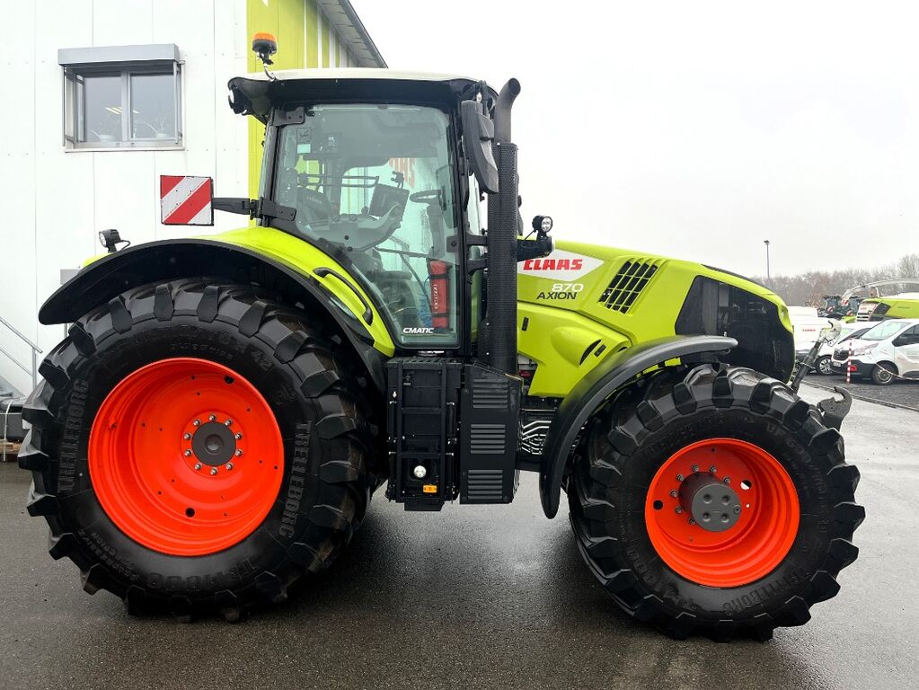Claas AXION 870 CMATIC CEBIS, FKH + FZW, GPS, TRIMBLE, 3