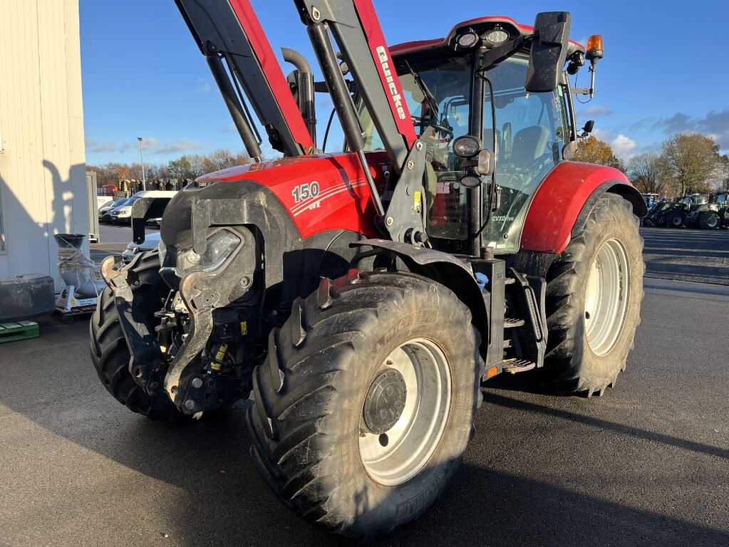 Case IH MAXXUM 150 CVX, QUICKE Q66 Frontlader 3