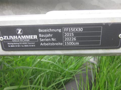 Zunhammer FF15EX30 Schleppschuh Verteiler Gestänge, 15 m, 