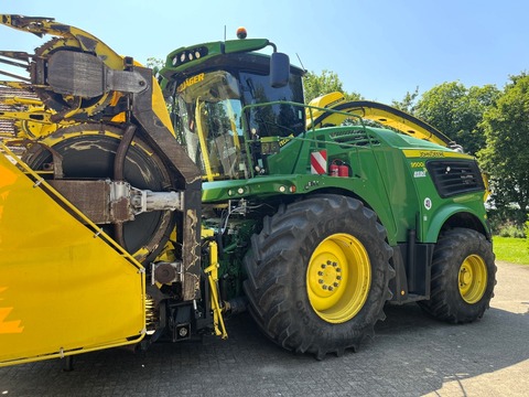 John Deere 9500 i, KEMPER 475 Plus, Pick Up KEMPER 639 PU,