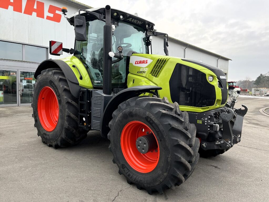 Claas AXION 870 CMATIC CEBIS, FKH + FZW, CEMIS 1200, n 2