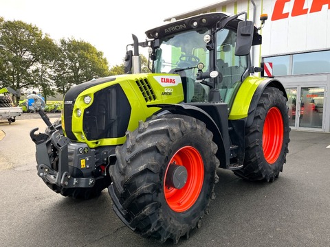 Claas ARION 660 CMATIC CEBIS, FKH + FZW