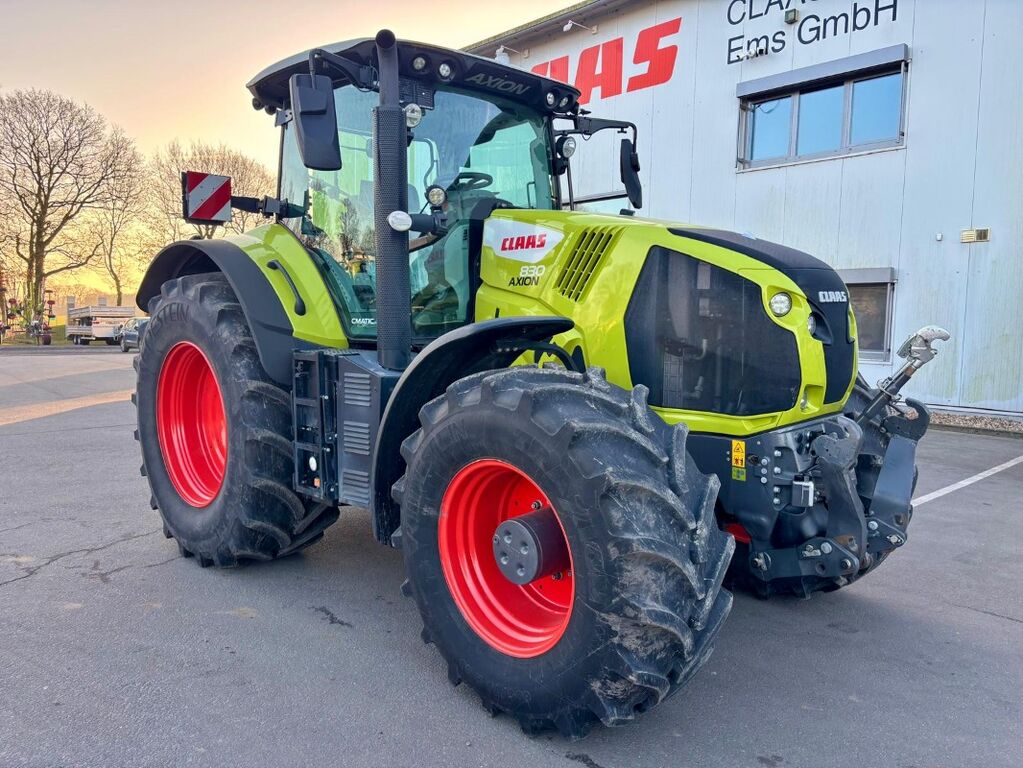 Claas AXION 830 CMATIC CEBIS, CEMIS 1200 nur 1.041 h.  2