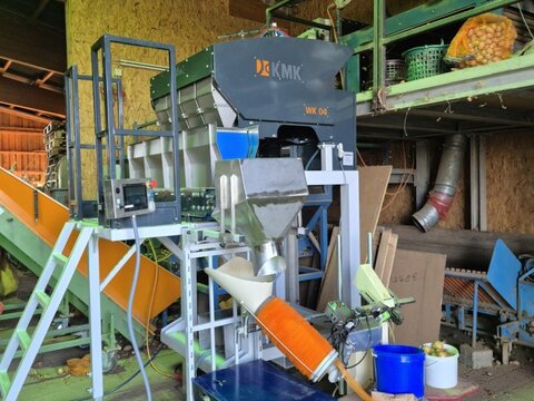 KMK Rinnenwaage, Kombinationswaage, 4 Rinnen 3