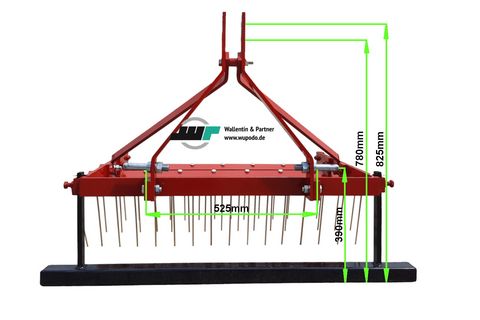 Sonstige Striegel 1,20m Rasenlüfter Wiesenstriegel ab 12 