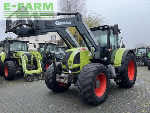 CLAAS arion 640 cis + quicke q65