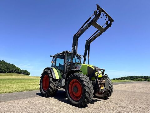 Claas Celtis 456 RX mit Frontlader
