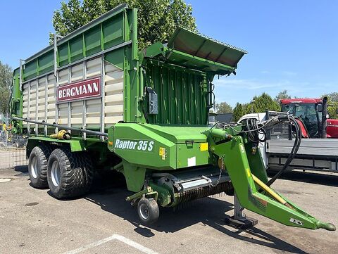 Bergmann Raptor 35 S mit K80-Untenanhängung und Nachlaufl