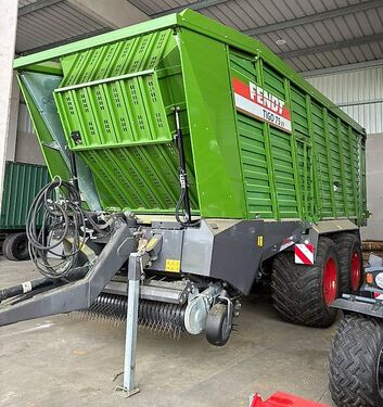 Fendt Tigo 75 VR mit ganz großer Bereifung 800/45 R30,
