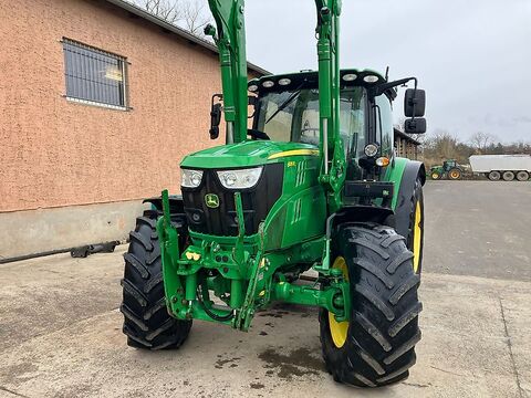 John Deere 6135R + FL 643R 3