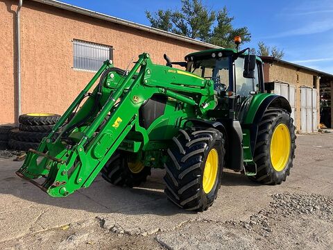 John Deere 6175M *Auto Quad* + JD683R Frontlader