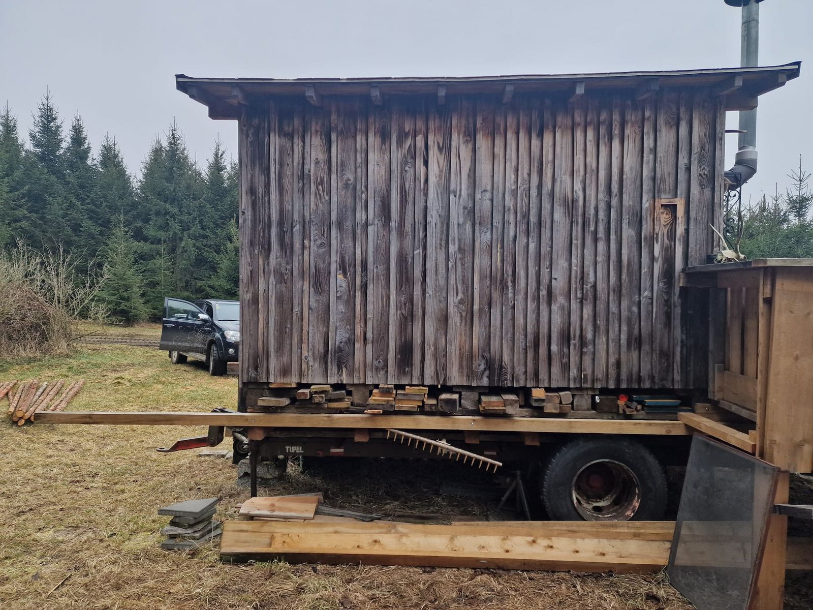 Hütte Jagdhütte Fischerhütte  3