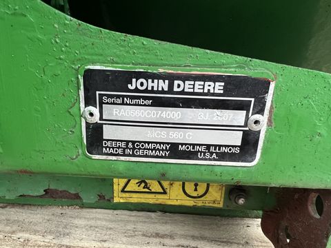 John Deere MCS 560 Absaugung