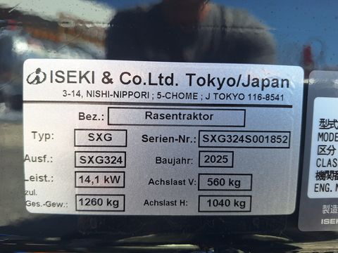 Iseki SXG 324+ SBC590 
