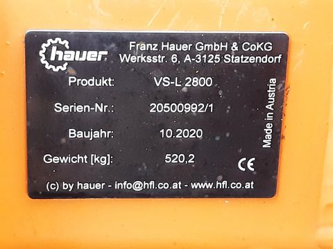 Hauer VS-L 2800