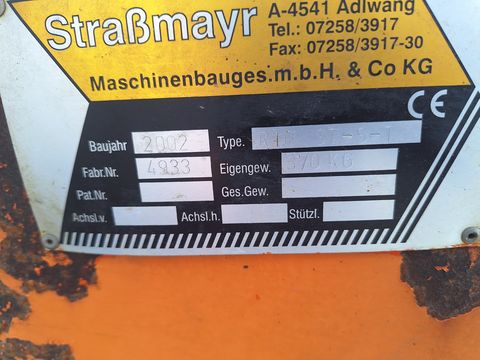 Sonstige Straßmayr R10 Selbstladestreuer 