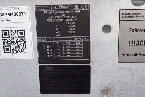 Fliegl ASW 271 Compact FOX