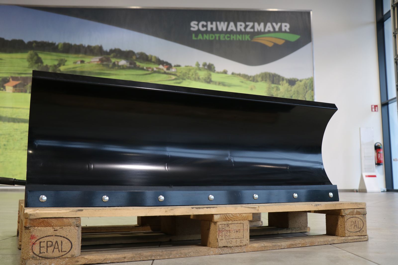 Stiga 1,2m Schneeschild 1