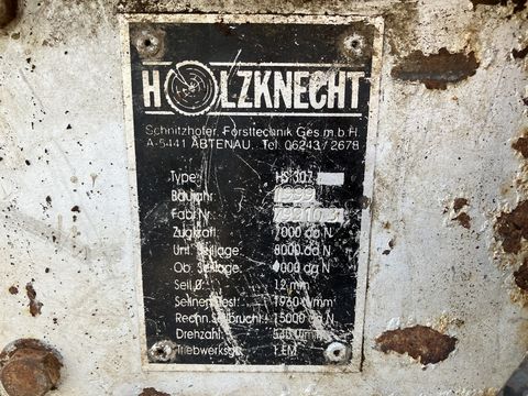 Holzknecht 307 Getriebseilwinde