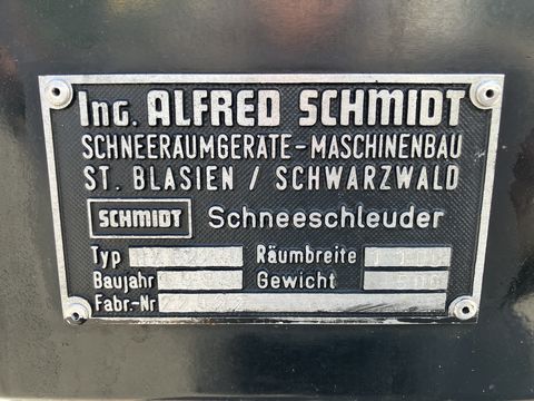 Schmidt HLF 22 Schneefräse