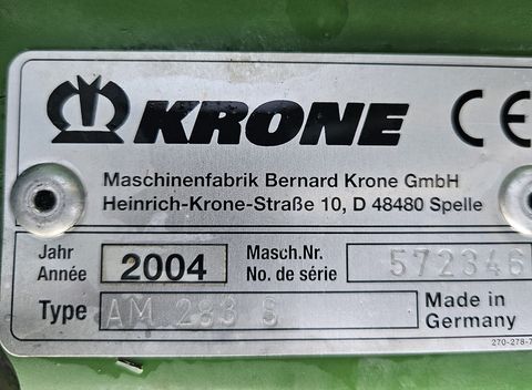 Krone AM 283 S
