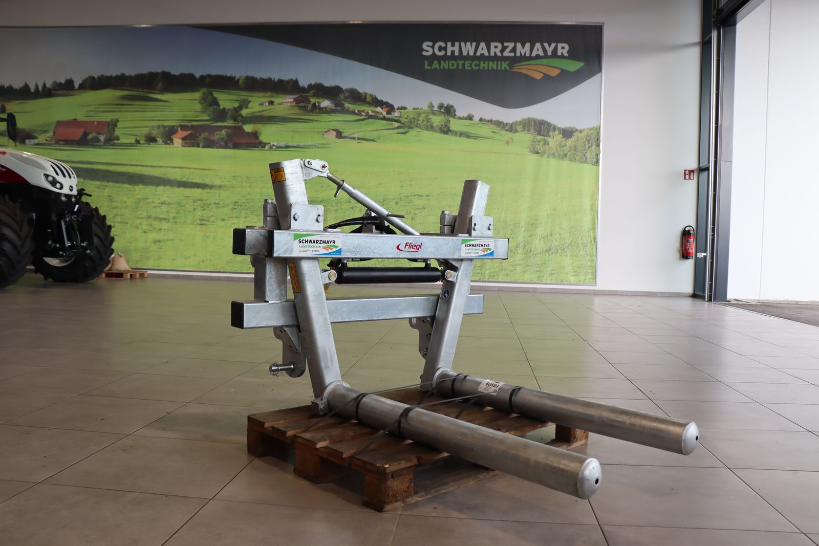 Fliegl AgroCenter Ballengabel hydr.  2